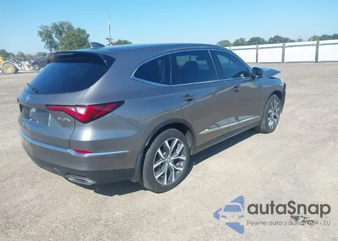 2022 Acura Mdx Technology Package z USA, uszkodzony, nr VIN 5J8YD9H46NL002832
